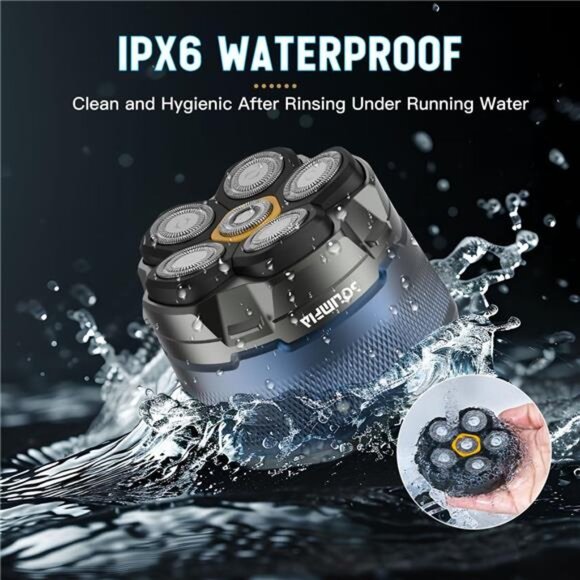 Upgraded Head Shaver for Bald Men，Magnetic Electric Razor Hair Trimmer  for Men - Picture 4 of 8